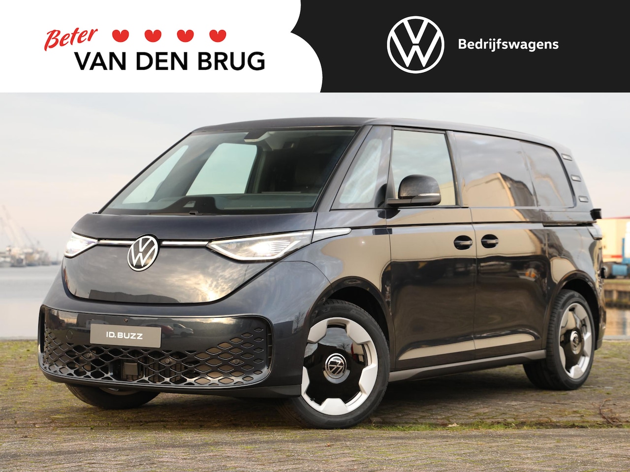 Volkswagen ID. Buzz Cargo - Bedrijfswagens Anniversary Edition Elektromotor 210 kW (286 pk) 2 | Dubbele schuifdeur | 2 - AutoWereld.nl