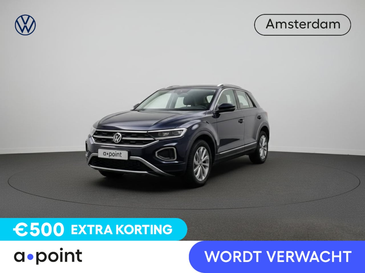 Volkswagen T-Roc - 1.5 TSI Style 150 pk Automaat (DSG) | Navigatie | Parkeersensoren (Park assist) | Adaptiev - AutoWereld.nl