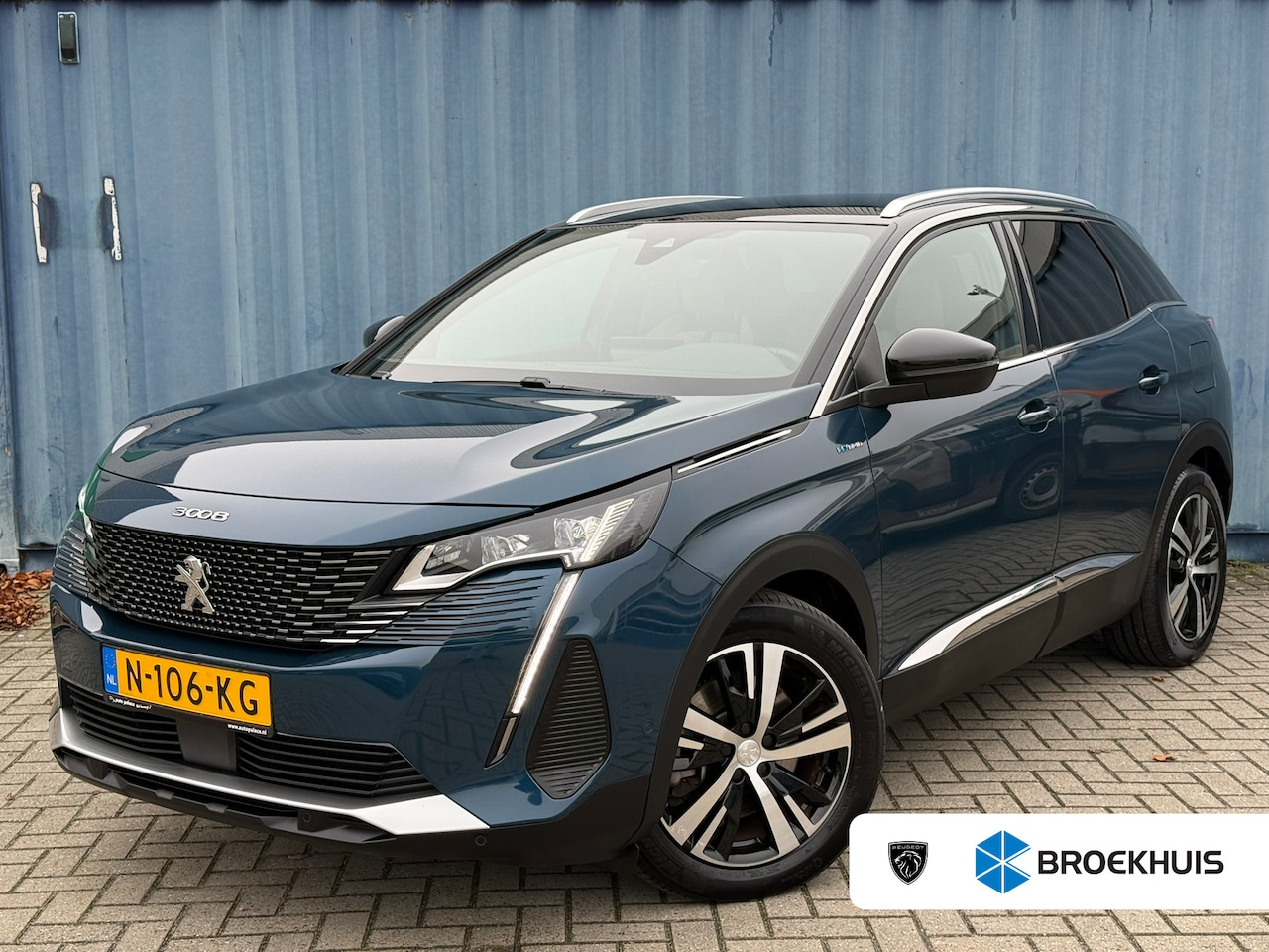 Peugeot 3008 - 1.6 HYbrid 225 GT | Achteruitrijcamera | Cruise control adaptief met Stop&Go | DAB ontvang - AutoWereld.nl