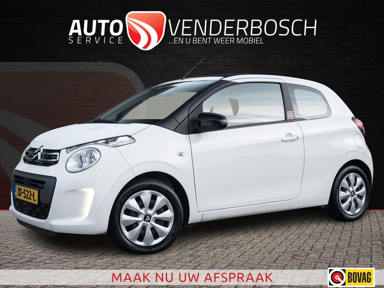 Citroën C1 - 1.0 e-VTi Shine 69pk | Cabrio | Clima | Bluetooth - AutoWereld.nl