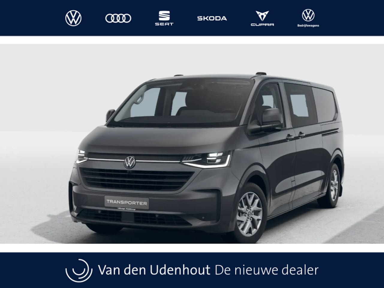 Volkswagen Transporter - Dubbele Cabine L2H1 2.0 TDI 125KW 170PK Bulli AUT / Demonstratieauto - AutoWereld.nl
