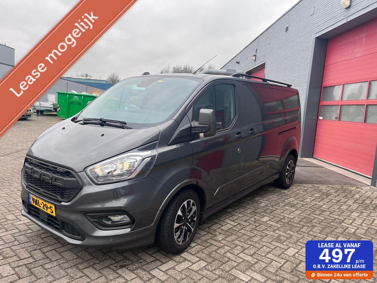 Ford Transit Custom - 320 2.0 TDCI L2H1 Sport v/a € 497.00 P/m - AutoWereld.nl