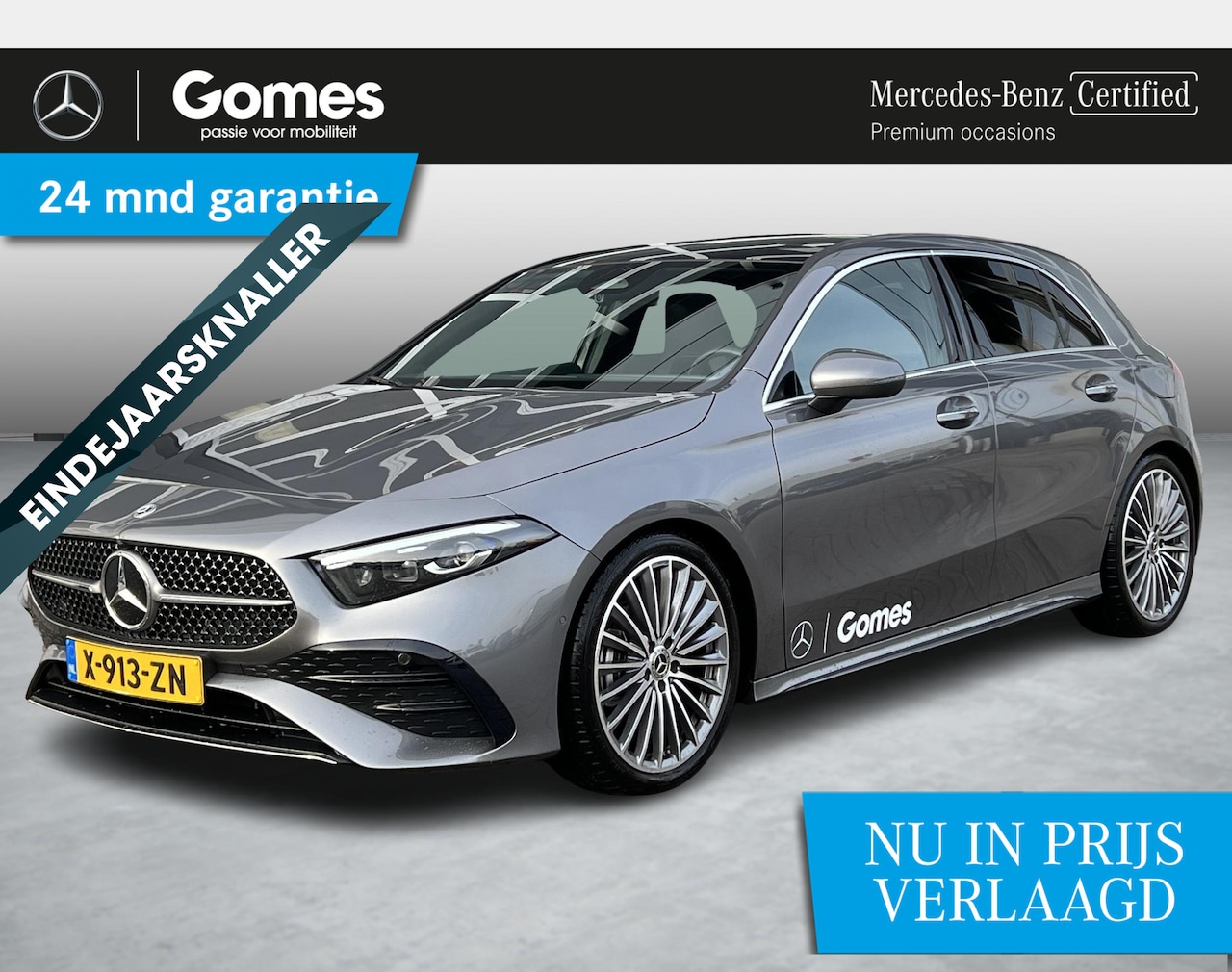 Mercedes-Benz A-klasse - 180 AMG Line | Panoramadak | MULTIBEAM LED Koplampen | Dodehoekassistent | Advanced Sound - AutoWereld.nl