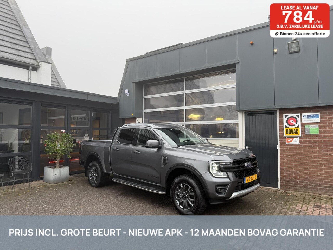 Ford Ranger - 2.0 4WD Verlengd DC Wildtrak 5 PERS/ACC/TH *INCL. BEURT/12 MND BOVAG* - AutoWereld.nl