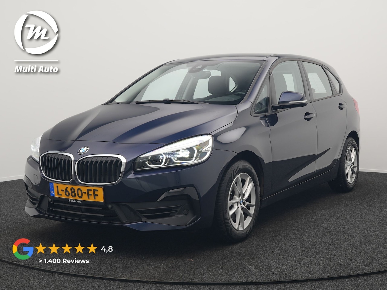 BMW 2-serie Active Tourer - 218i Executive 141pk Automaat | Trekhaak Afn. | LED Koplampen | Navigatie | DAB | Cruise C - AutoWereld.nl