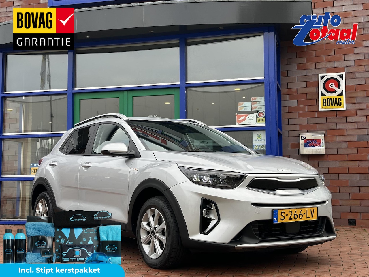Kia Stonic - 1.0 T-GDi MHEV DynamicLine | Apple Carplay/Android Auto | Airco | Camera en Sensoren - AutoWereld.nl