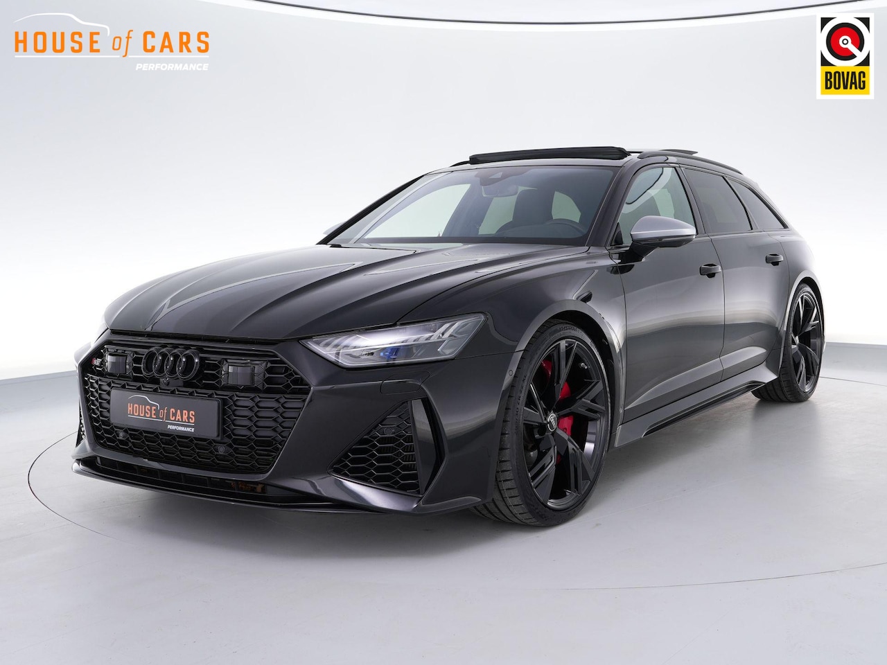 Audi RS6 - Avant 600pk 4.0 TFSI quattro |dynamic ride control|achteras besturing|panoramadak|B&O|HUD| - AutoWereld.nl