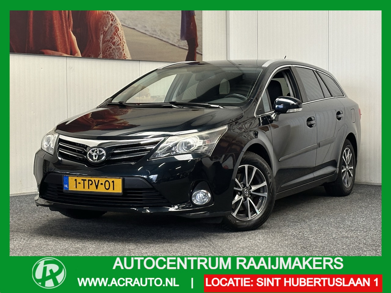 Toyota Avensis Wagon - 1.8 VVTi BUSINESS TREKHAAK ACHTERUITRIJ CAMERA CRUISE CONTROL CLIMATE CONTROL NAVIGATIE Z - AutoWereld.nl
