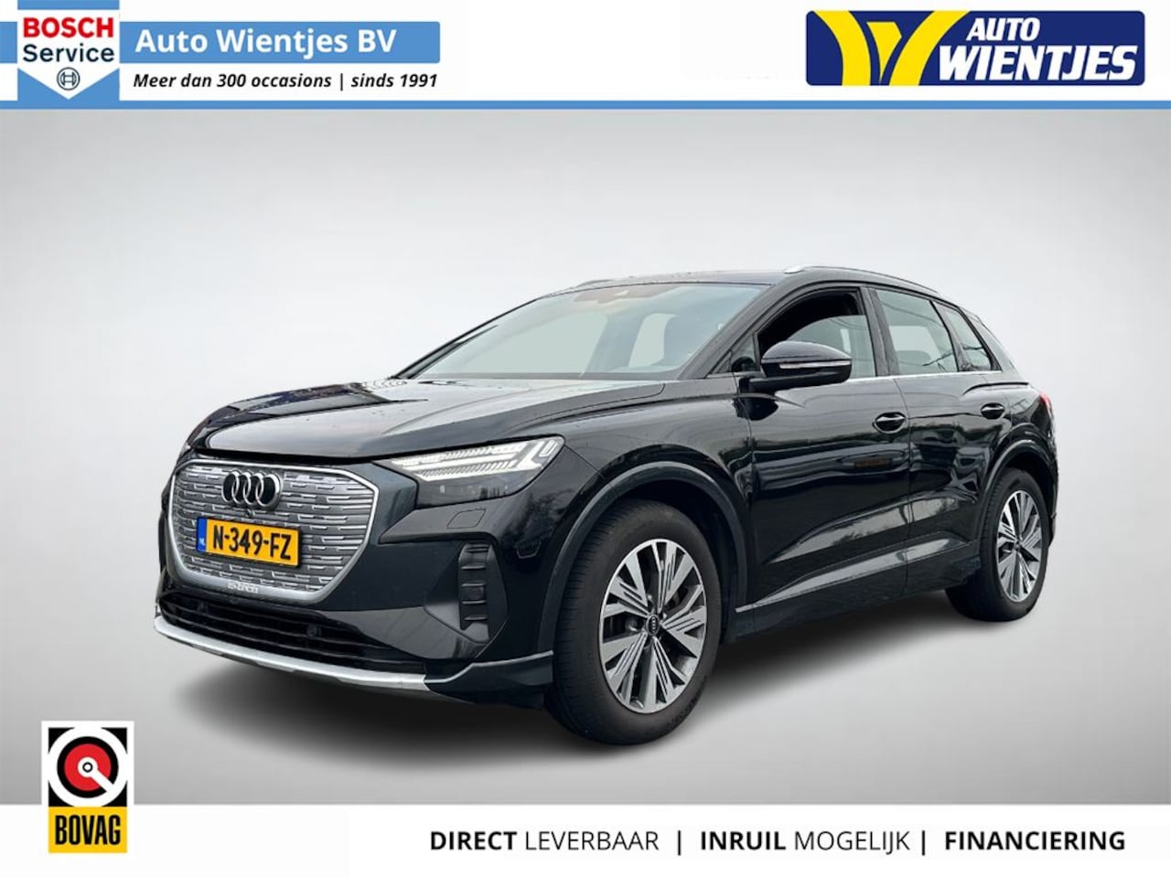 Audi Q4 e-tron - 40 Launch Advanced 77kWh | SoH 87% | Leer | Navi - AutoWereld.nl