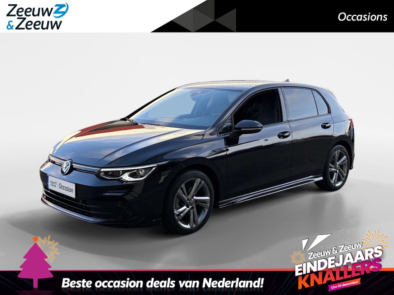 Volkswagen Golf - 1.5 eTSI R-Line Business | Navigatie | Keyless | Stoel/Stuurverwarming | Apple/Android Car - AutoWereld.nl