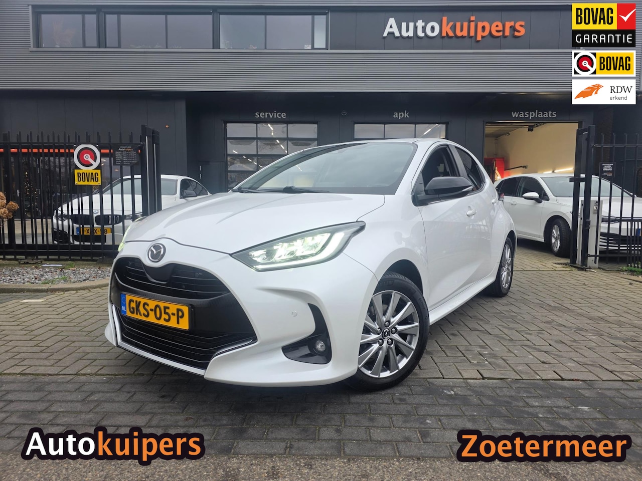 Mazda 2 Hybrid - 1.5 Select | AUTOMAAT | Met o.a. head-up display, achteruitrijcamera, navigatie en AppleCa - AutoWereld.nl