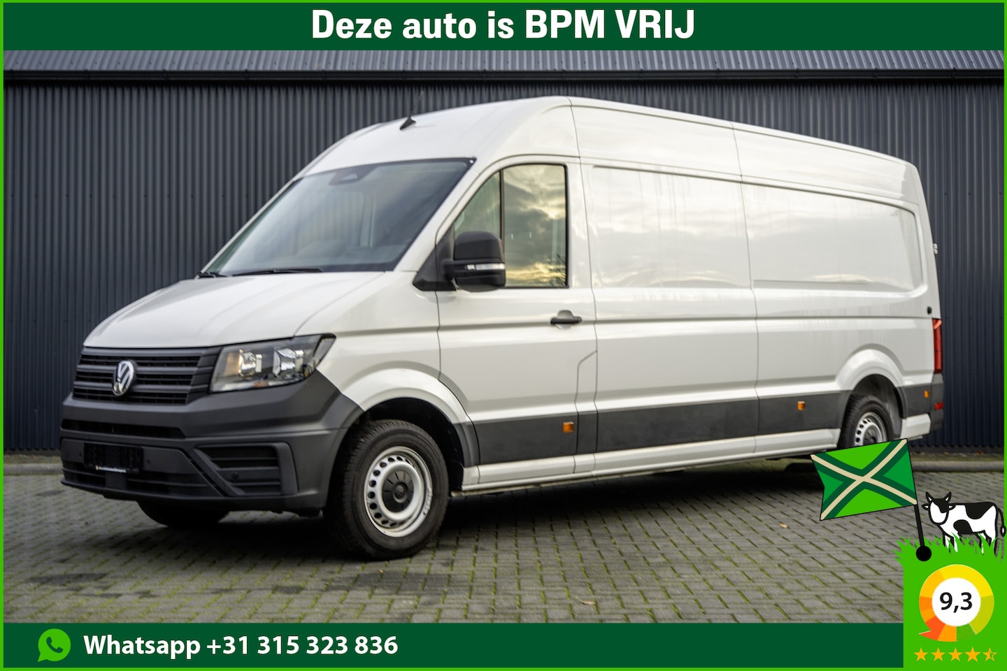 Volkswagen Crafter - 35 2.0 TDI L4H3 | 177PK | Automaat | NW Interieur | Navi | Camera | Carplay - AutoWereld.nl