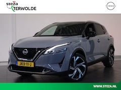 Nissan Qashqai - 1.3 MHEV Xtronic Tekna Plus | AUTOMAAT | Lederen Bekl. | Panoramadak | Head-Up | BOSE Audi