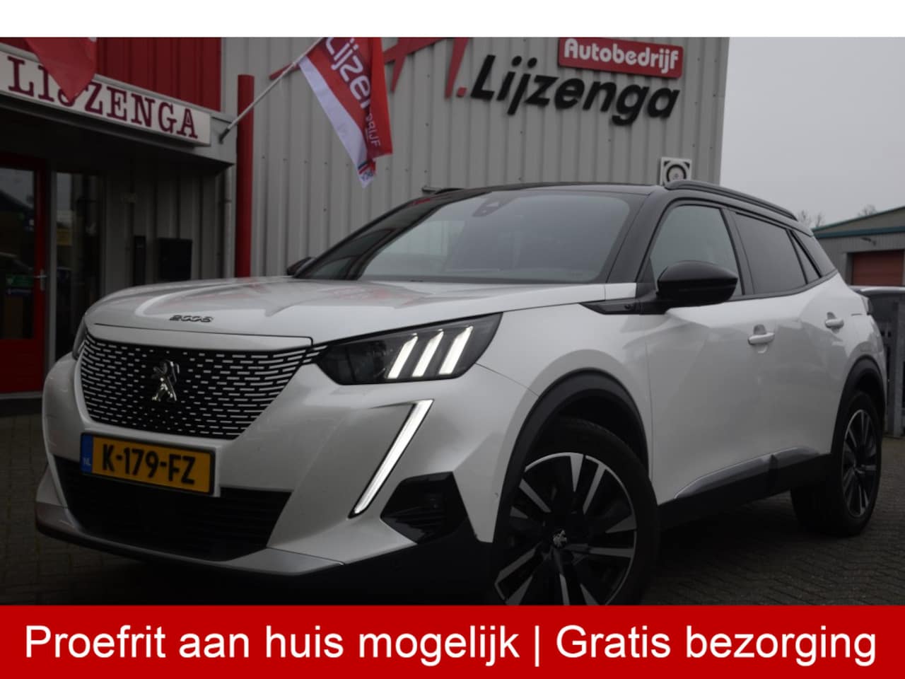 Peugeot e-2008 - EV GT Première 1 fase 50 kWh Carplay | Pano | LED | Keyless | 18 inch | Camera - AutoWereld.nl