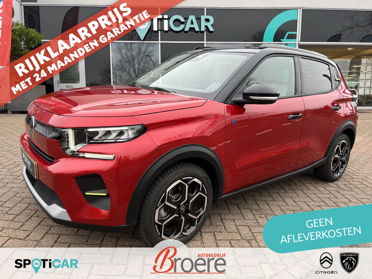 Citroën ë-C3 - Max 113pk 44 kWh 3 Fase lader - AutoWereld.nl