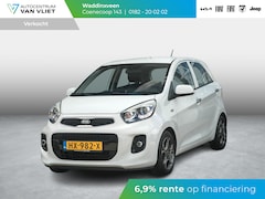Kia Picanto - 1.0 CVVT DynamicLine l half leder half alcantara l cruise control l climate control
