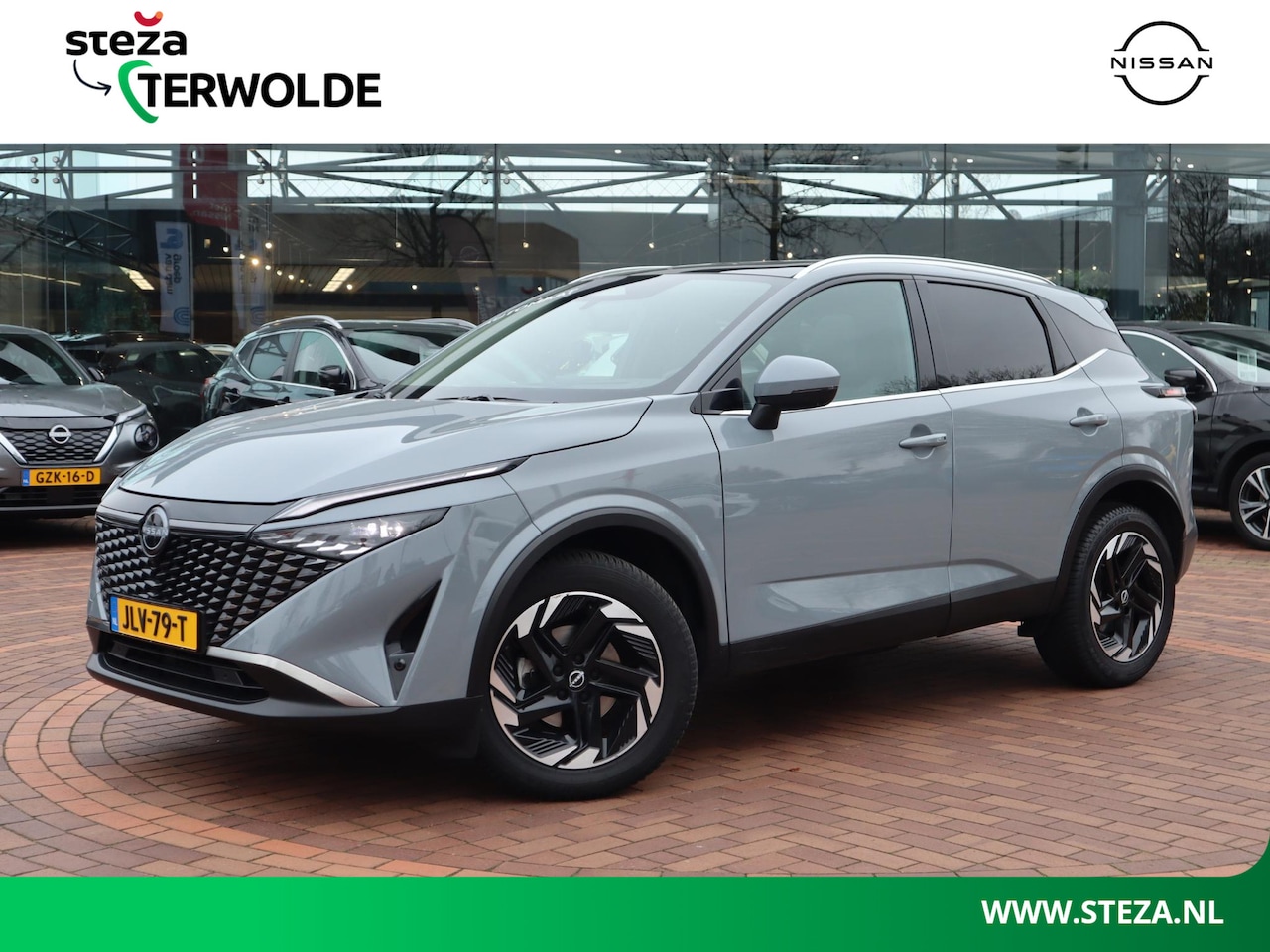 Nissan Qashqai - 1.3 MHEV Xtronic N-Connecta | AUTOMAAT | Panoramadak | Head-Up | Stoel-, Stuur- & Voorruit - AutoWereld.nl