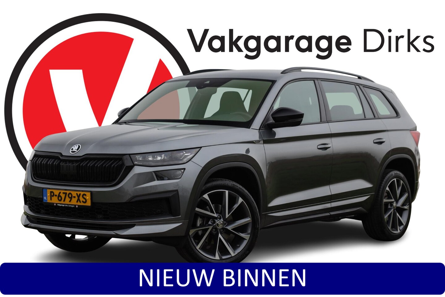 Skoda Kodiaq - 1.5 TSI DSG Sportline ✅ Matrix LED ✅ ACC ✅ Trekhaak - AutoWereld.nl
