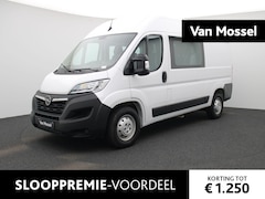 Opel Movano - 2.2D 140 L2H2 DC 3.5t | Dubbele Cabine | Betimmering | Trekhaak | Parkeersensoren | Airco