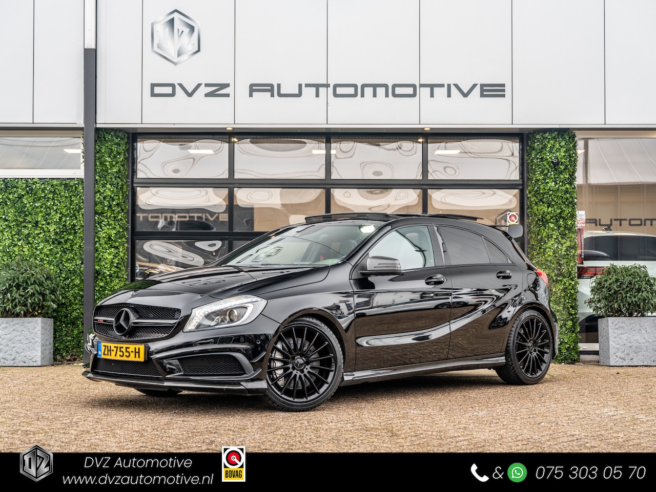Mercedes-Benz A-klasse - AMG 45 4MATIC | Pano | AMG Kuipstoelen | Carbon - AutoWereld.nl