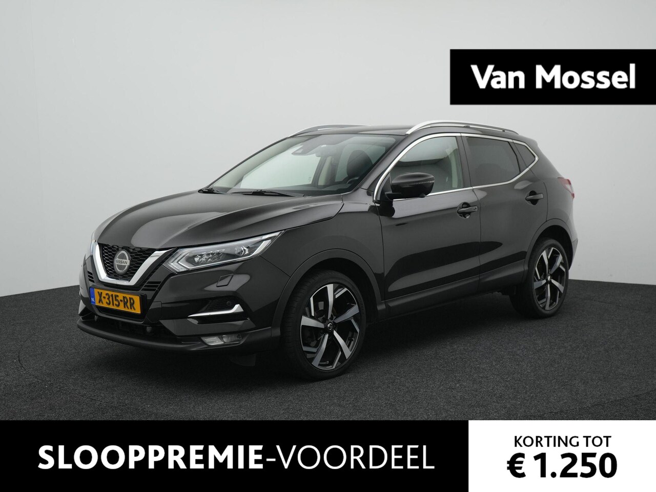 Nissan Qashqai - 1.3 DIG-T Tekna + AUTOMAAT | NAPPA LEDER | PANORAMDAK | ELEKTRISCHE STOEL | NAVIGATIE | CA - AutoWereld.nl