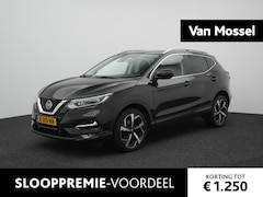 Nissan Qashqai - 1.3 DIG-T Tekna + AUTOMAAT | NAPPA LEDER | PANORAMDAK | ELEKTRISCHE STOEL | NAVIGATIE | CA