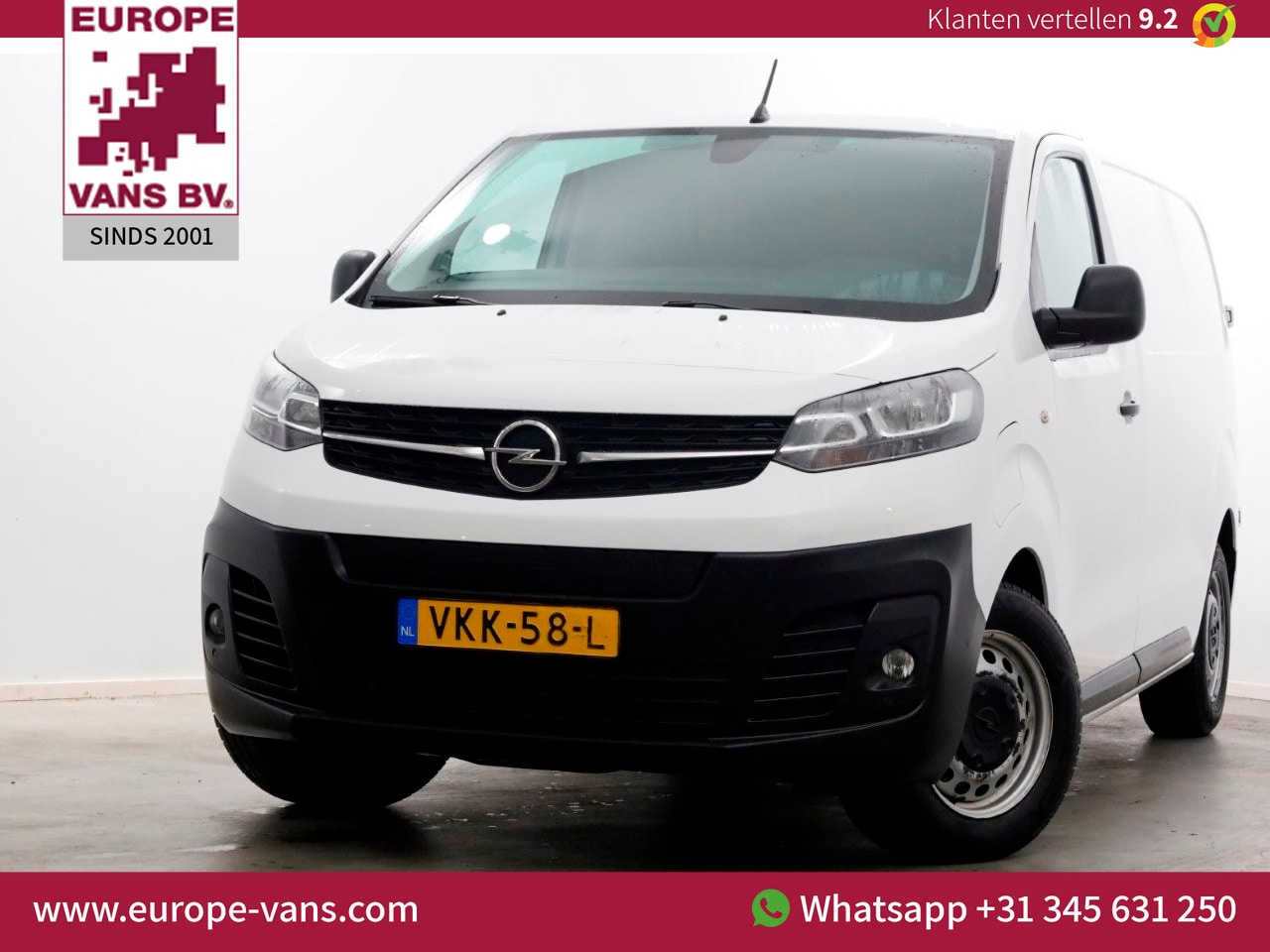 Opel Vivaro-e - L2H1 Edition 75 kWh 100% Elektrisch WLTP Range 315km SOH 90% 05-2021 - AutoWereld.nl