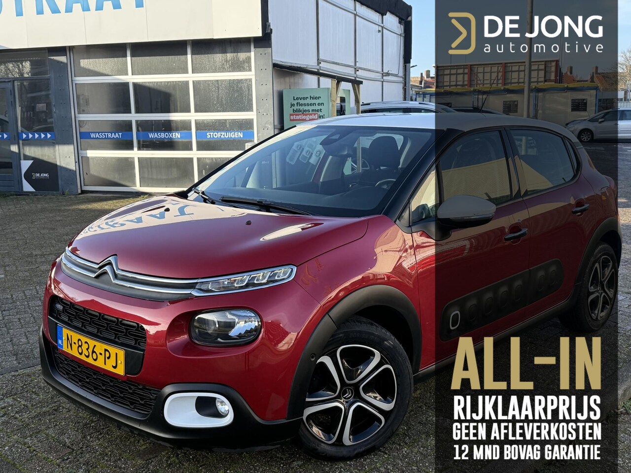 Citroën C3 - 1.2 PureTech S&S Shine ALL-IN RIJKLAARPRIJS/Camera/Apple Carplay/Duo-Tone/Cruise Controle - AutoWereld.nl