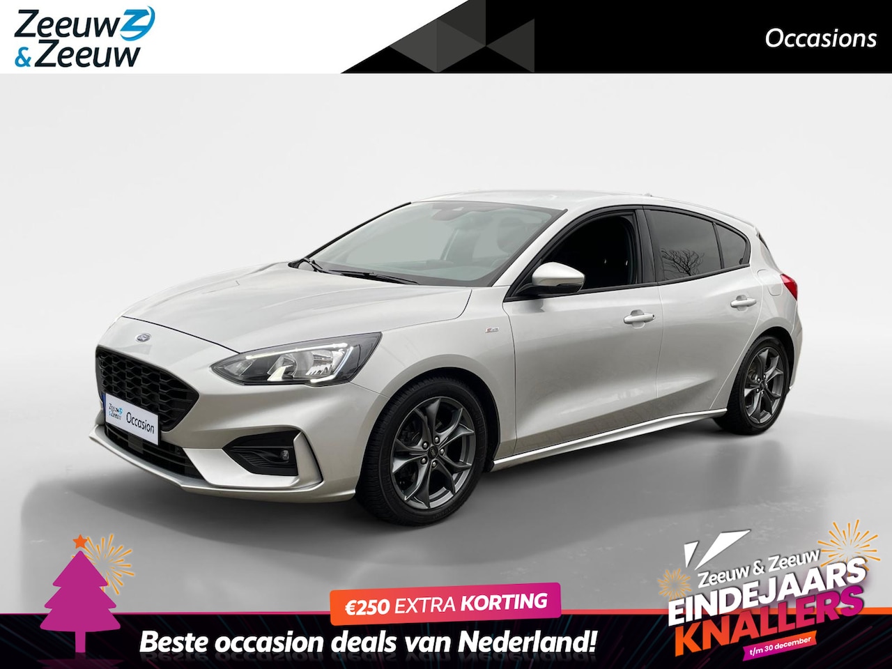 Ford Focus - 1.0 EcoBoost ST-Line Business | AUTOMAAT | Navi | Climate control | PDC - AutoWereld.nl