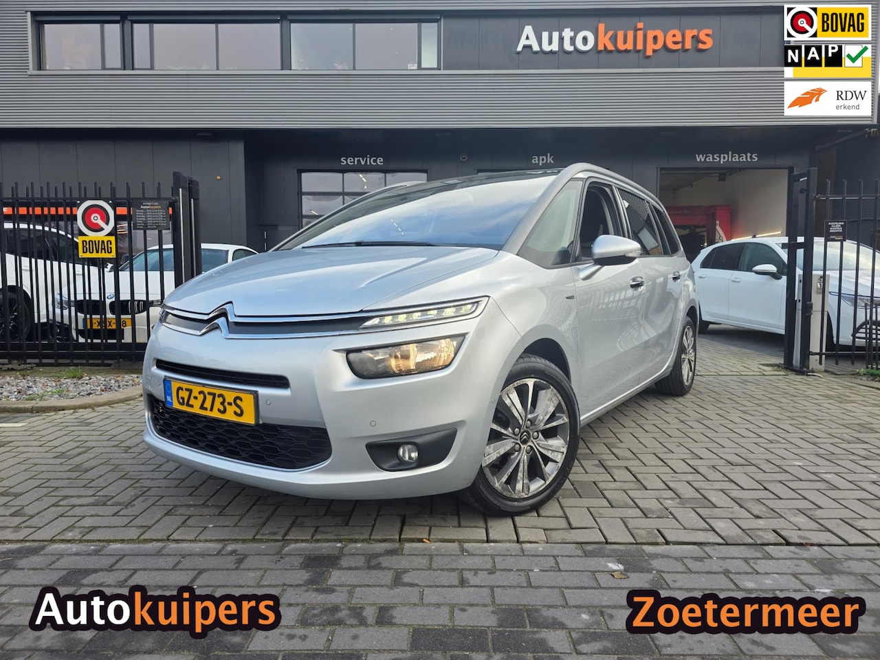 Citroën Grand C4 Picasso - 1.2 PureTech Exclusive | 7p. | Met o.a. navigatie, cruise control, achteruitrijcamera, 3e - AutoWereld.nl