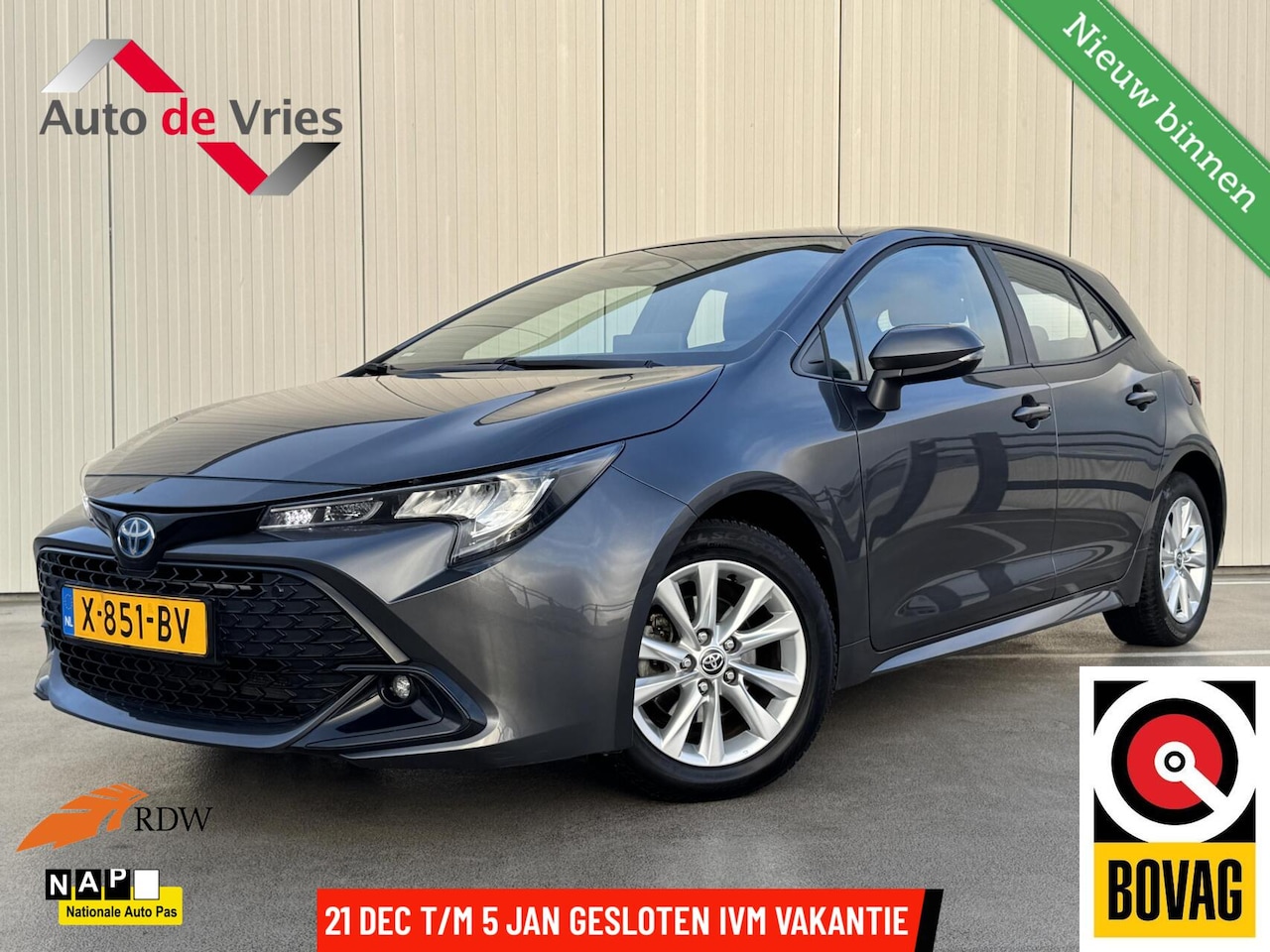 Toyota Corolla - Hybrid 140 Active|NL-Auto|Navi|LED - AutoWereld.nl