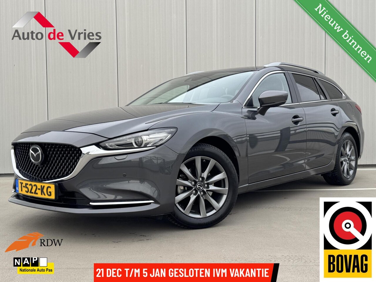 Mazda 6 Sportbreak - 2.0 SkyActiv-G 165 Centre-Line|Trekhaak - AutoWereld.nl