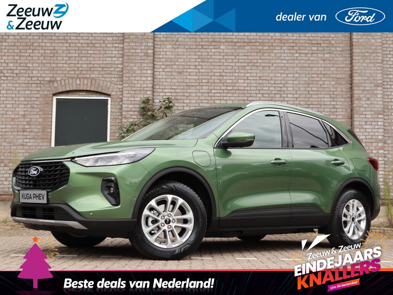 Ford Kuga - 2.5 PHEV Titanium | Winterpack | Driver assistancepack | 17" lichtmetaal | 360Camera | Led - AutoWereld.nl