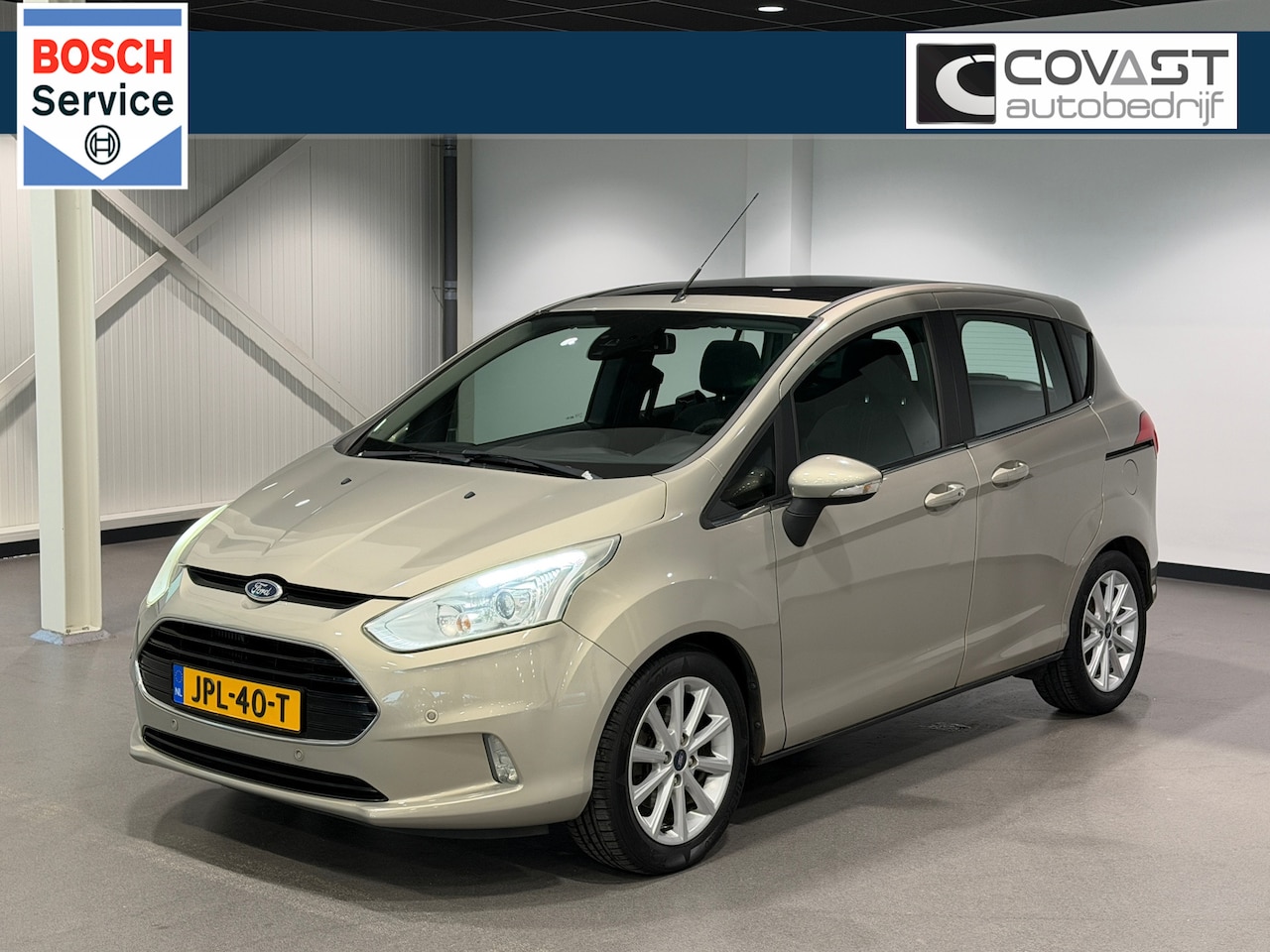 Ford B-Max - 1.0 EcoBoost Titanium|Panoramakdak|Keyless|Klimaatreg.|1eEig.|Dealero-h. - AutoWereld.nl
