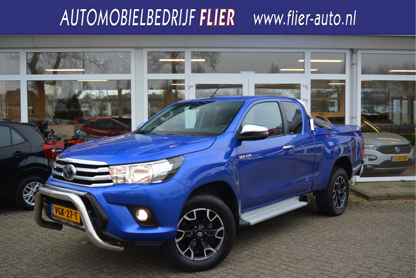 Toyota HiLux - 2.4 D-4D-F Xtra Cab Professional Fifty Edition | Leder | Camera | Cruise | Orig. NL | NAP - AutoWereld.nl