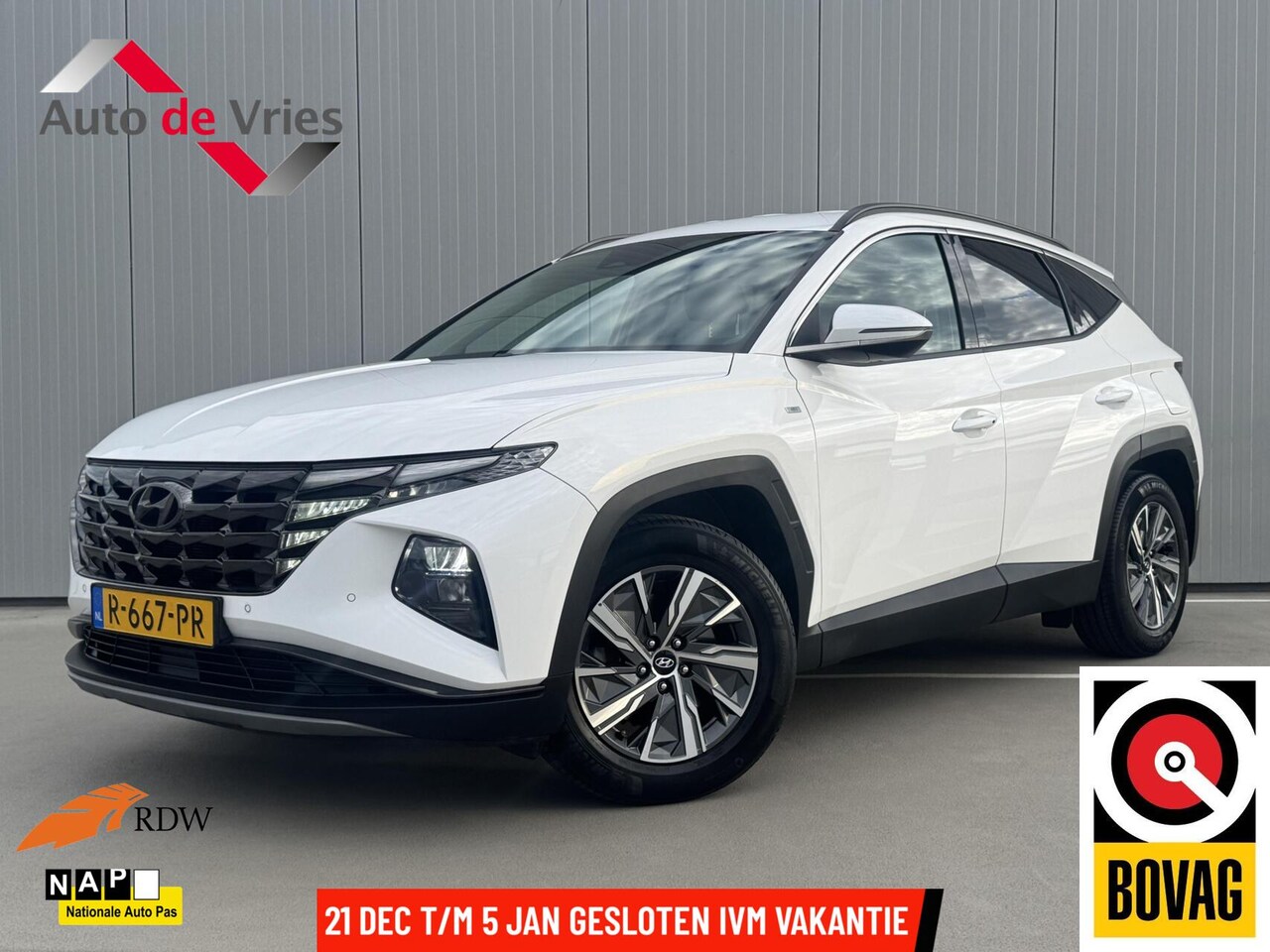 Hyundai Tucson - 1.6 T-GDI MHEV Comfort Smart|Trekhaak|NL-Auto - AutoWereld.nl