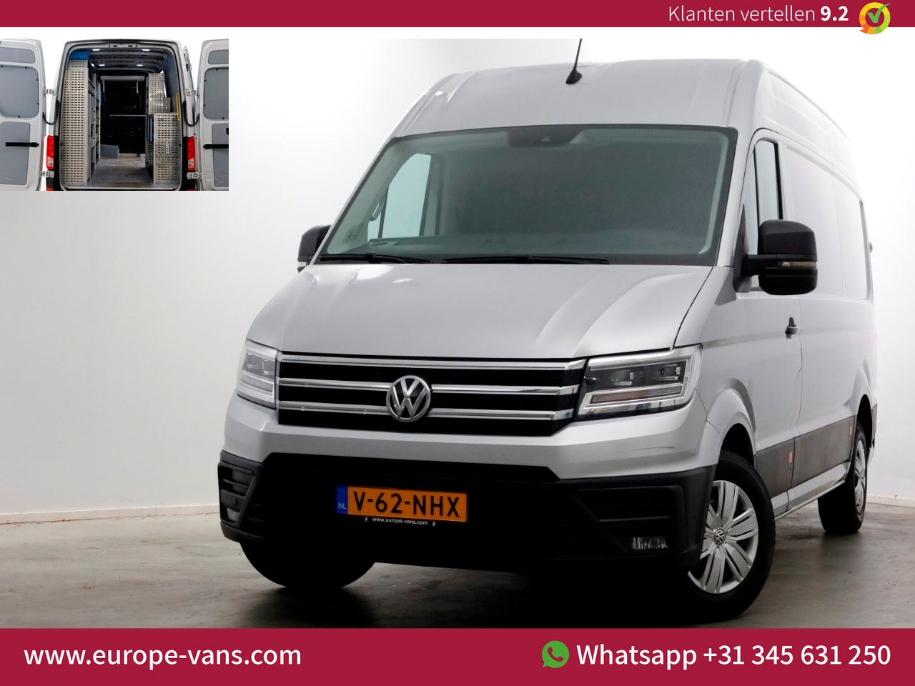 Volkswagen Crafter - 35 2.0 TDI 177pk L3H3 (L2H2) Highline LED/ACC/Inrichting 06-2018 - AutoWereld.nl