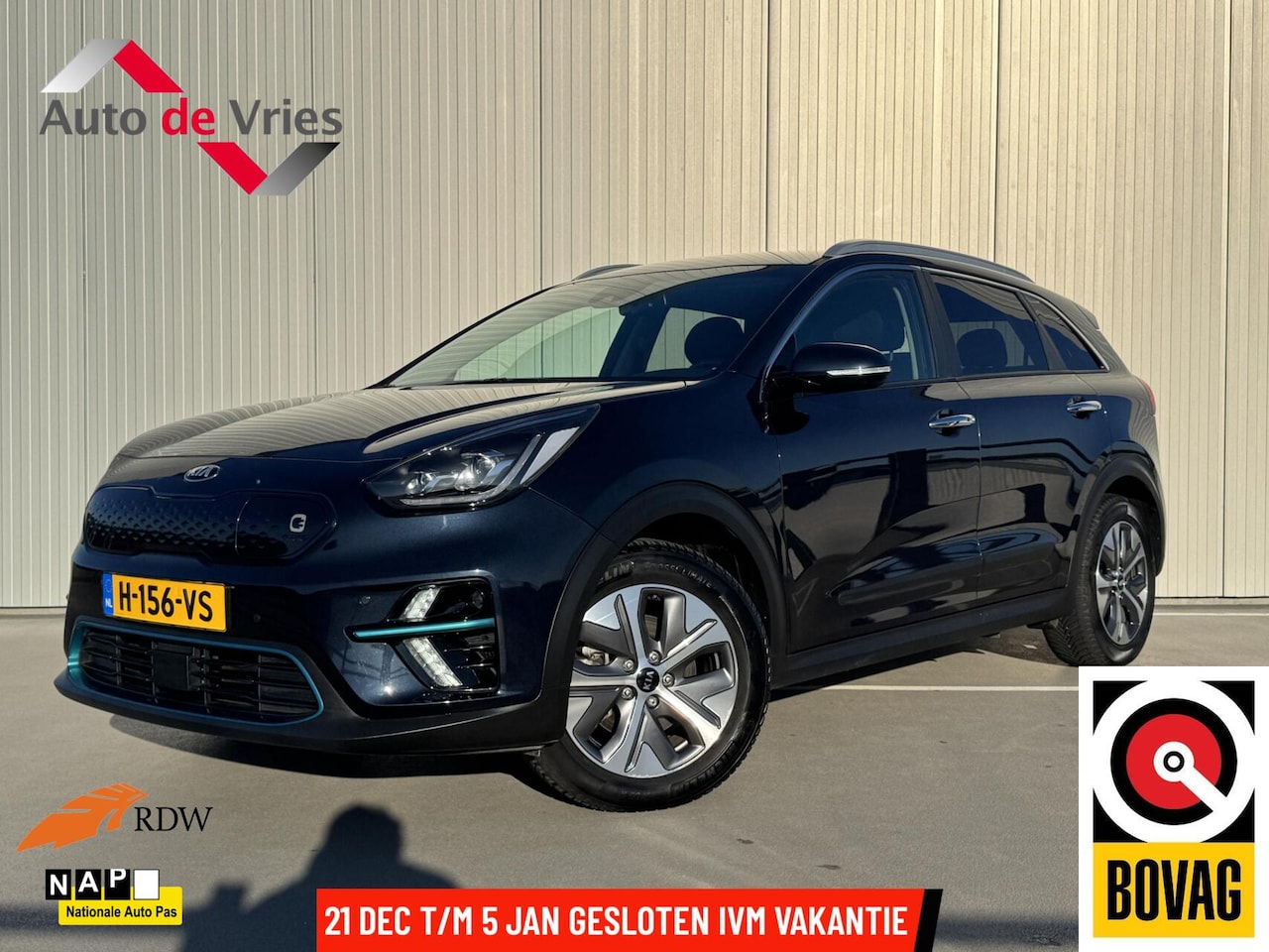 Kia e-Niro - ExecutiveLine 64 kWh|SOH 100%|NL-Auto|Navi|LED - AutoWereld.nl