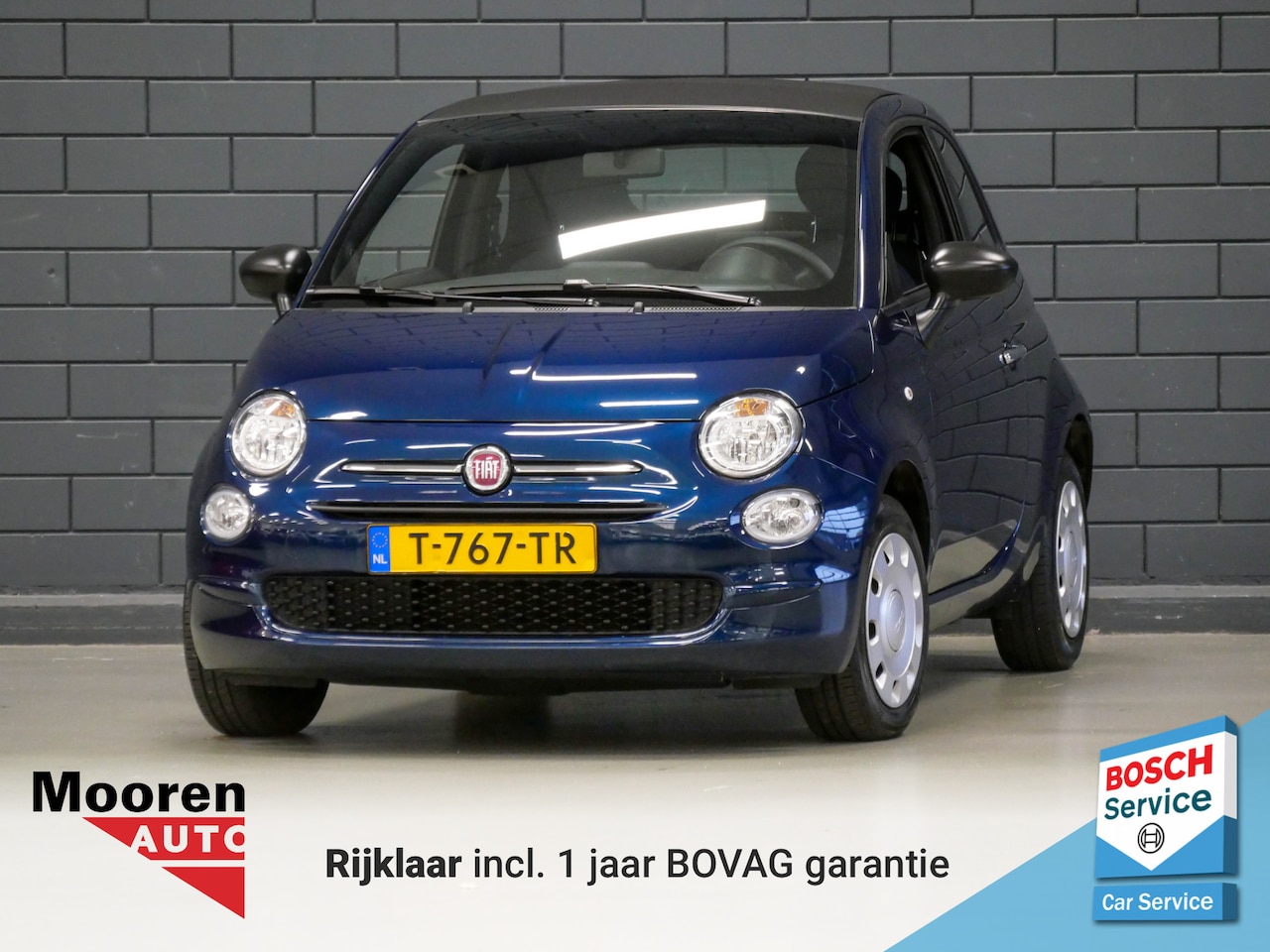 Fiat 500 C - 1.0 Hybrid Cult | BLUETOOTH | AIRCO | - AutoWereld.nl