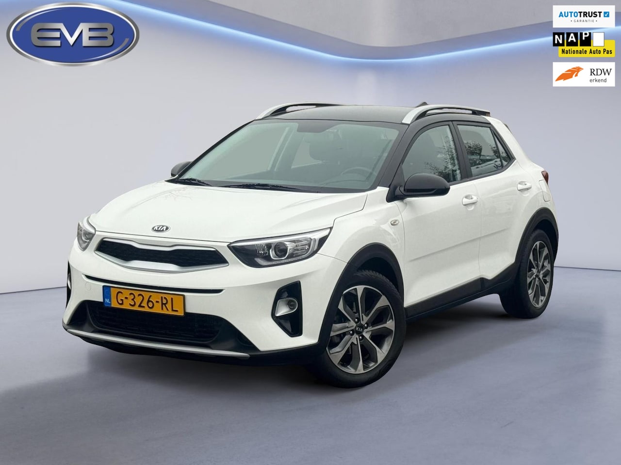 Kia Stonic - 1.0 T-GDi DynamicLine 1.0 T-GDi DynamicLine, trekhaak, achteruitrijcamera, navigatie, parelmoer, NL auto met nat - AutoWereld.nl
