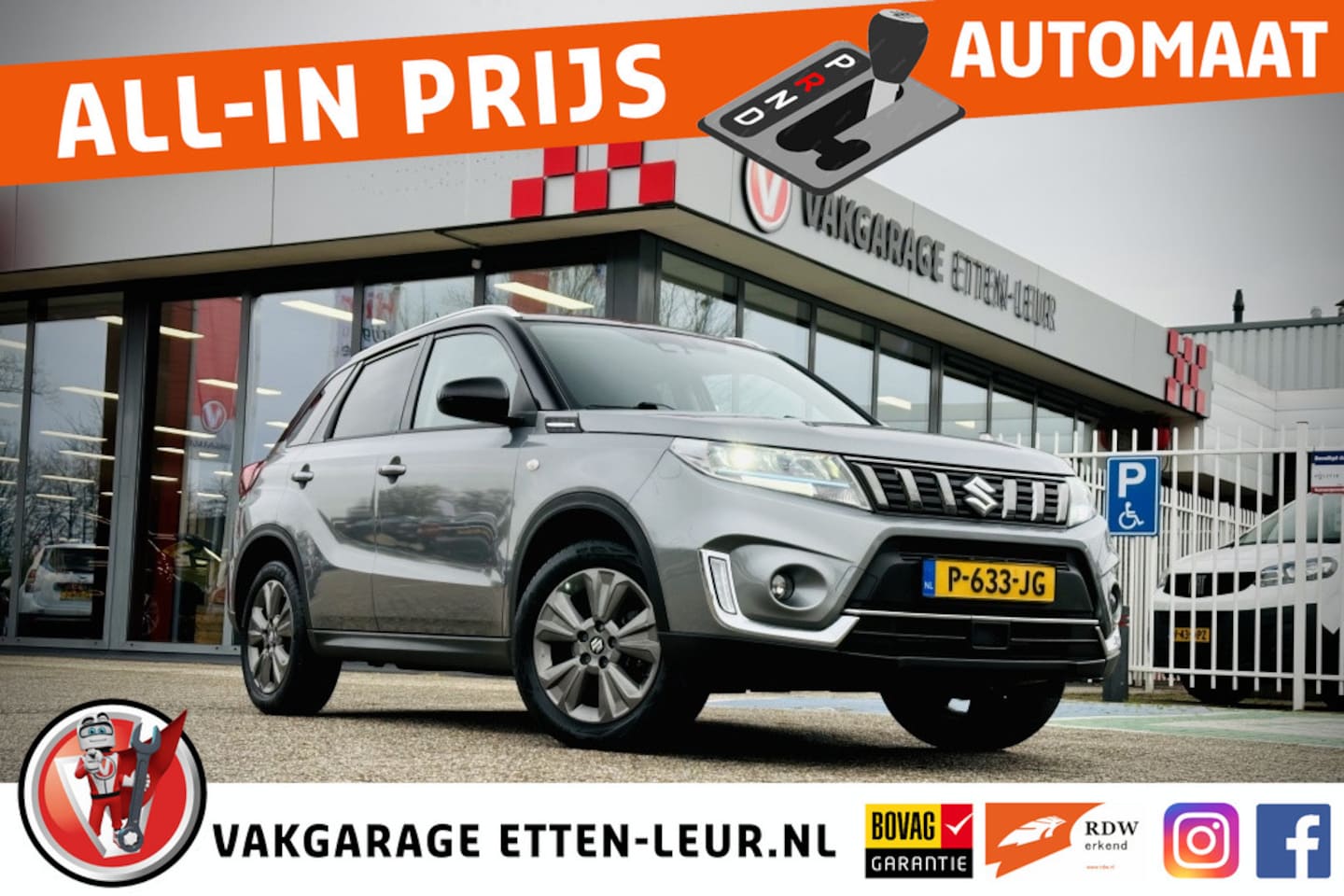 Suzuki Vitara - 1.4 B.jet Select Smart Hybrid | TREKHAAK | CAMERA | STOELVERWARM - AutoWereld.nl