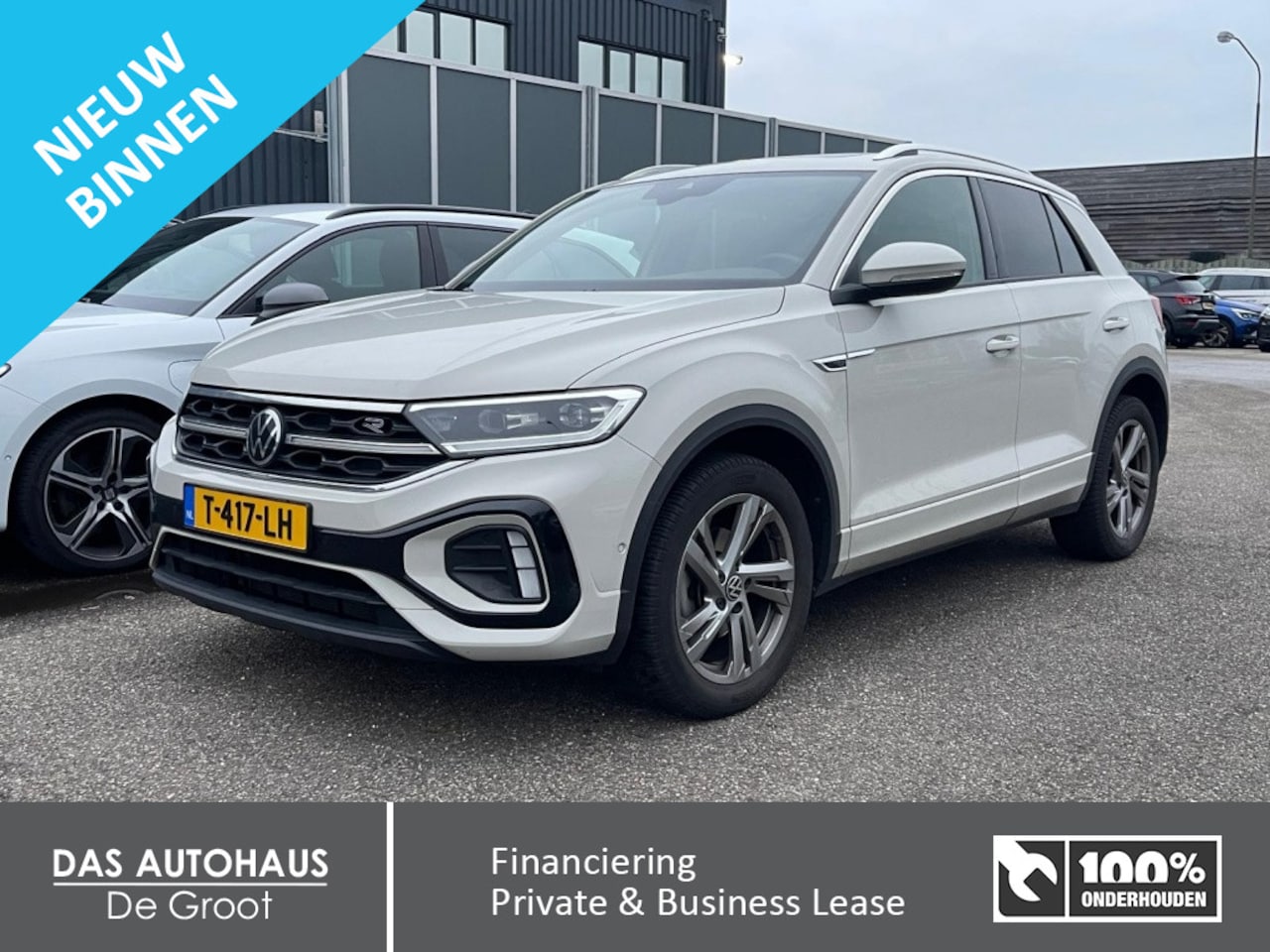 Volkswagen T-Roc - 1.5TSI 150pk DSG R-Line Business+ | Pano | Trekhaak - AutoWereld.nl