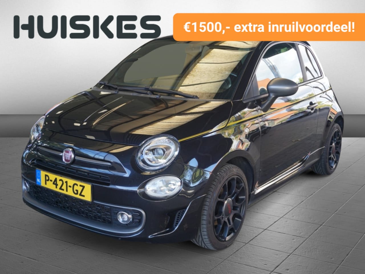 Fiat 500 - 1.2 SPORT | Airco | Parkeersensoren achter | Bluetooth - AutoWereld.nl