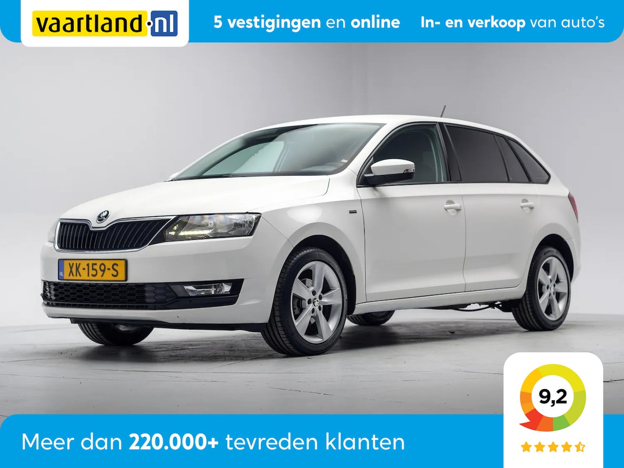 Skoda Rapid - 1.0 TSI Greentech Clever [ Navigatie Stoelverwarming Climate control ] - AutoWereld.nl