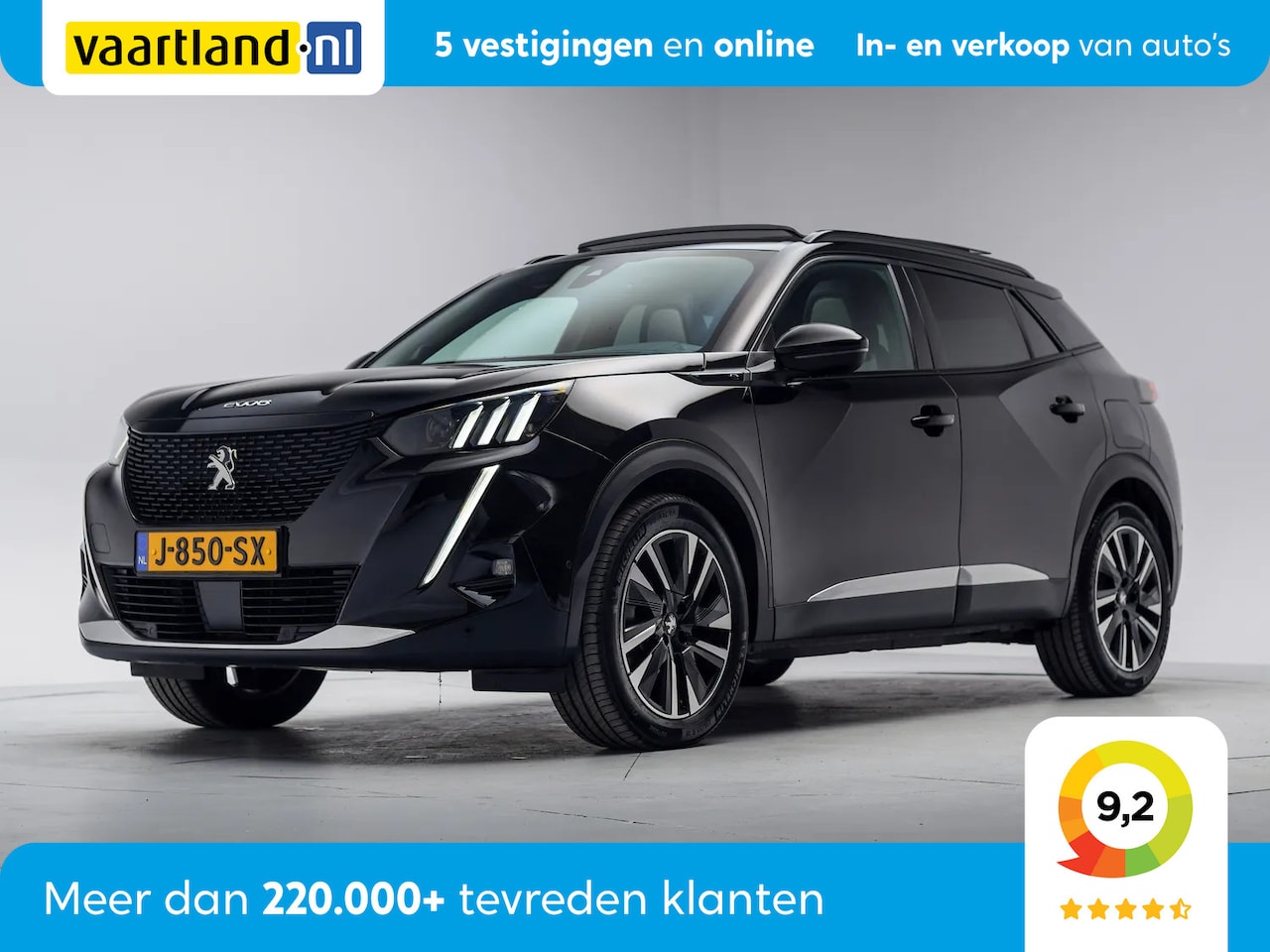 Peugeot 2008 - 50 kWh GT 3-Fase [ Panorama Navi Half-leder Camera ] - AutoWereld.nl