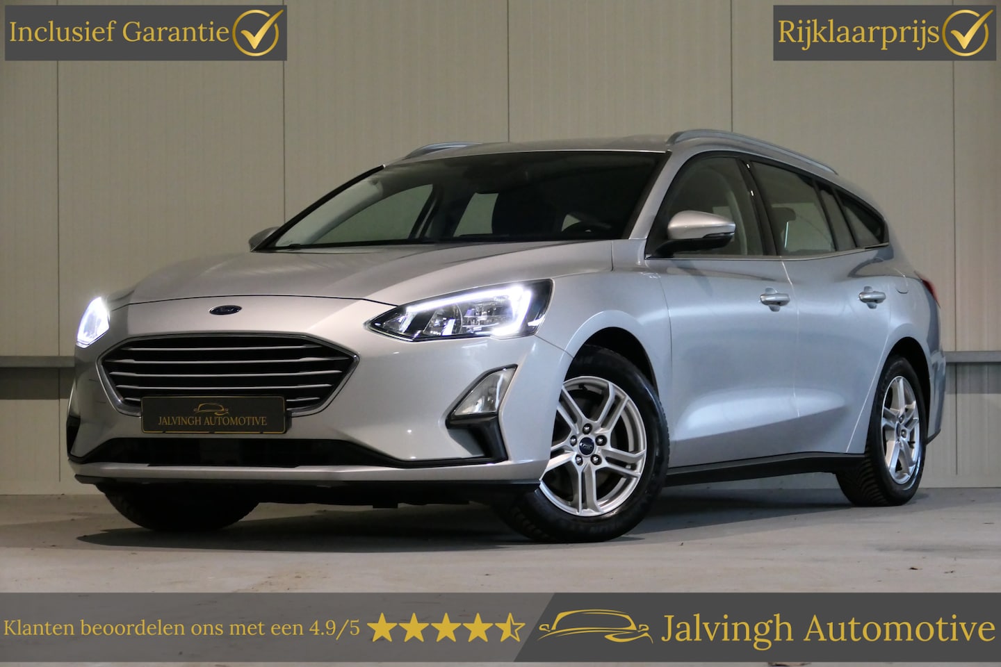 Ford Focus Wagon - 1.0 EcoBoost |Winterpack!|Clima!|ACC|PDC|Trekhaak|Keyless! - AutoWereld.nl