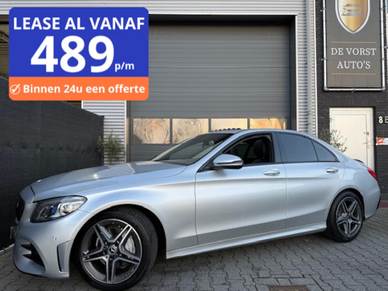 Mercedes-Benz C-klasse - |AMG- Facelift C63 | Pano | Navi - AutoWereld.nl