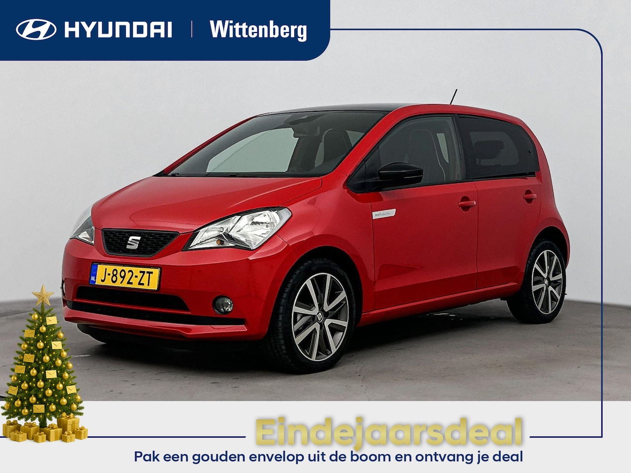 SEAT Mii Electric - electric Plus | Lage km-stand! | Stoelverwarming | Parkeersensoren | Cruise control | Lm-w - AutoWereld.nl