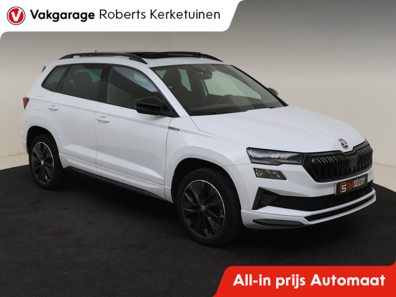 Skoda Karoq - 1.5 TSI Sportline Business Automaat Panoramaschuifdak - AutoWereld.nl