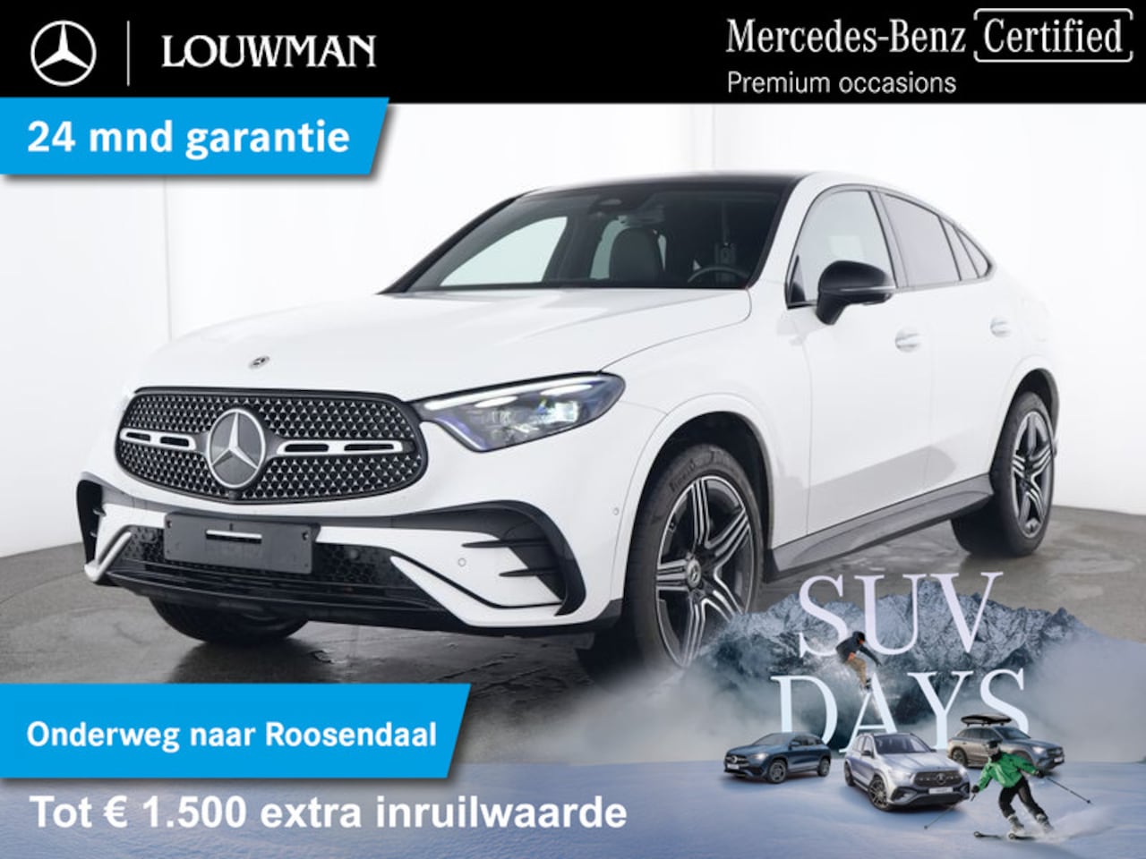 Mercedes-Benz GLC-klasse Coupé - 300 e 4MATIC AMG Plug-In Hybride AMG Line | Night Pakket | Trekhaak | Panorama Schuif-Kant - AutoWereld.nl